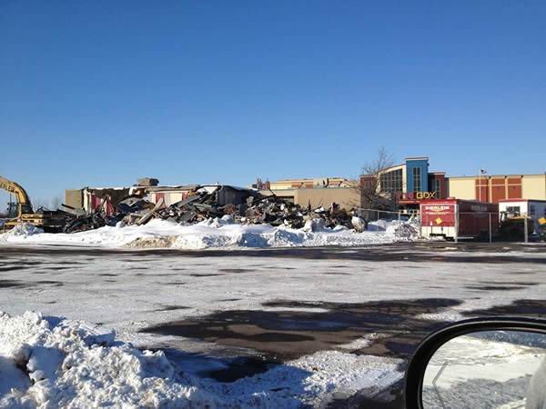 Saginaw 12 - Full Demolition - February 2014
